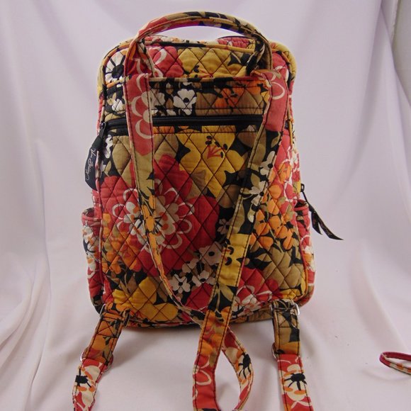 Vera Bradley Quilted Backpack and Wallet in Bittersweet Pattern (2013) main image 10